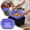Blue, variant on Silicone Air Fryer Liner Reusable– 8 Inch Square Silicone Liner for Air Fryer Basket, Non-Stick Heat Resistant Silicone Air Fryer Pot Basket for Oven & Microwave