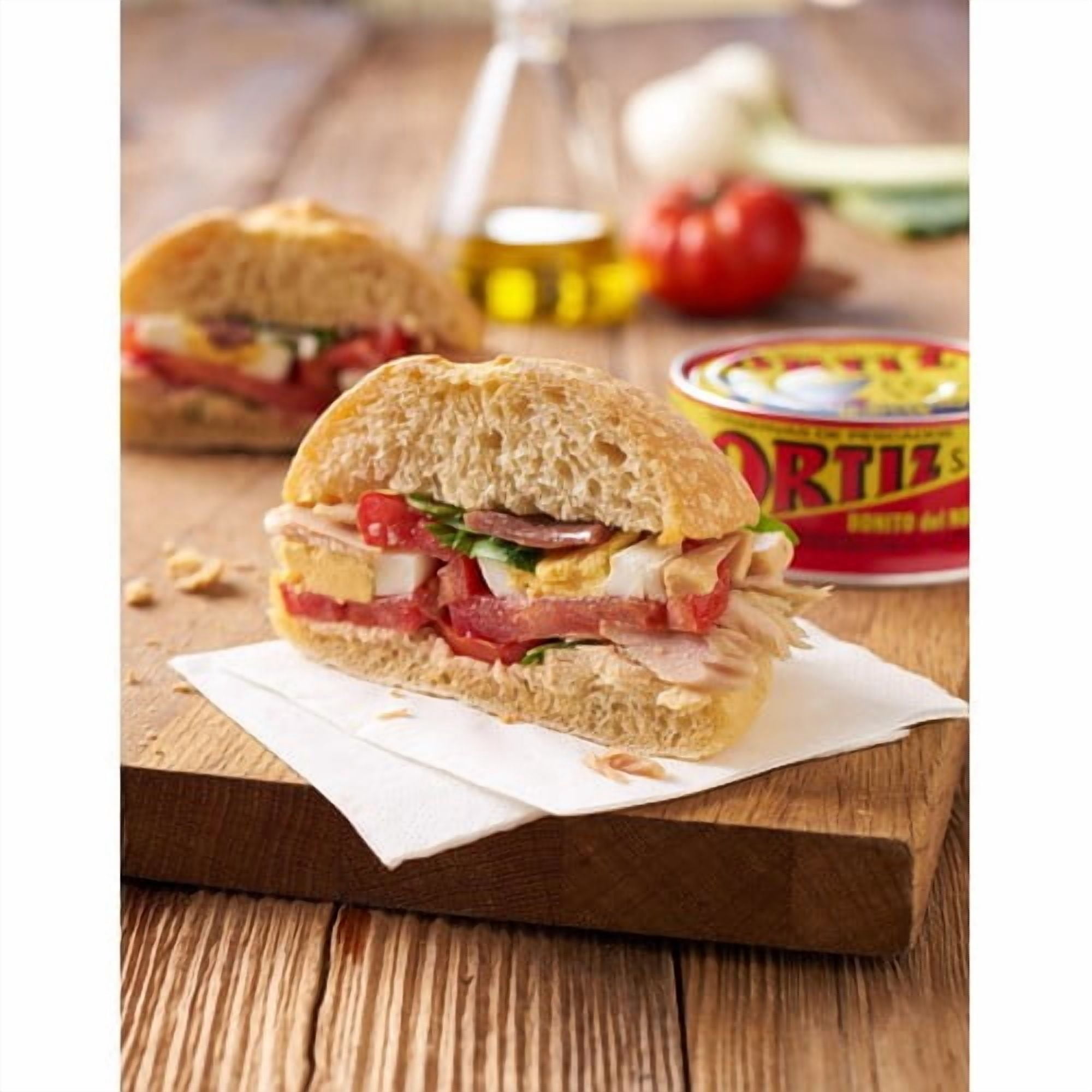 Brindisa Ortiz Albacore Tuna Fillets In Olive Oil "Bonito del Norte" 158g, British Import (Pack of 3)