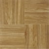 12 x 12 in. Sterling Square Parquet Self Adhesive Vinyl Floor Tile - 20 Tiles by 20 sq. ft.