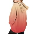 thumbnail image 7 of Hoodie for Teen Girls Gradient Color Star Graphic Printed Hooded Sweatshirt Oversized Long Sleeve Casual Pullover Cute Comfy Outwear Sport Trendy Y2K Jackets 4-14 Years Tween, 7 of 7