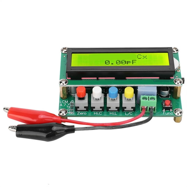 "MultiFunctional Capacitance Meter, Reset Correction LC100A