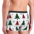 thumbnail image 5 of Balery Buffalo Plaid Christmas Trees Men's Boxer Briefs, Soft and Breathable Cotton Underwear with nylon Waistband-XX-Large, 5 of 9