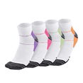 thumbnail image 2 of 15-20mmHg Elastic Pressure Compression Ankle Socks Men Women Trail Running Cycling Sports Socks, 2 Pairs, 2 of 7