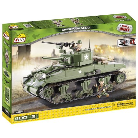 M4a1 Machine - COBI Small Army - WW-Sherman M4A1 Tank