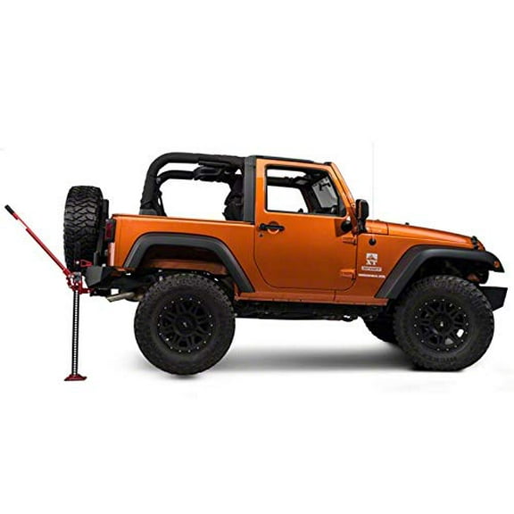 Redrock 4x4 48-Inch Extreme Recovery Jack; Red