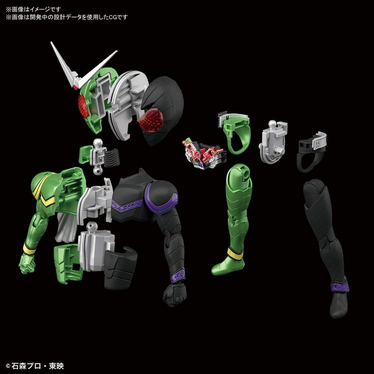 Bandai Kamen Rider Kamen Rider Double Cyclone Joker Figure-rise Bandai Kamen Rider Kamen Rider Double Cyclone Joker Figure-rise