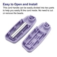 thumbnail image 4 of Uxcell Blinds Chain Handle, 8Pack 80mm Roller Shade Cord Weights for Window Parts, Purple, 4 of 6