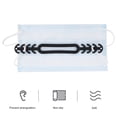 thumbnail image 3 of DEEPCRAFF 20Pcs Elastic Rope Buckle Simple Design Ear Mask Hooks 17X2cm, 3 of 6