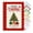christmas gift card book * 1 Piece, variant on Christmas Gift Card Book, Red Tree Gift Card Holder with PVC Cover, 12 Pages