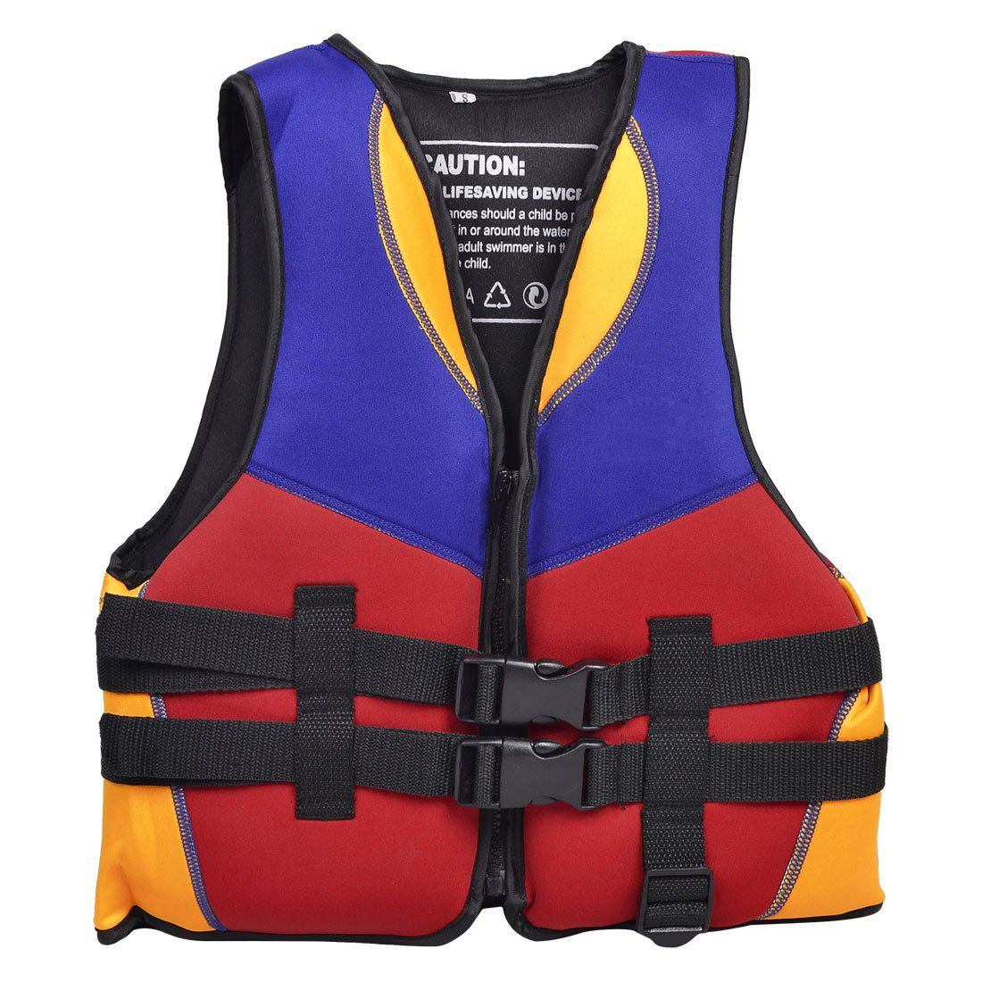 THZY Red Blue Orange Water Sports Swimming Life Jacket Vest Size S for Children by THZY