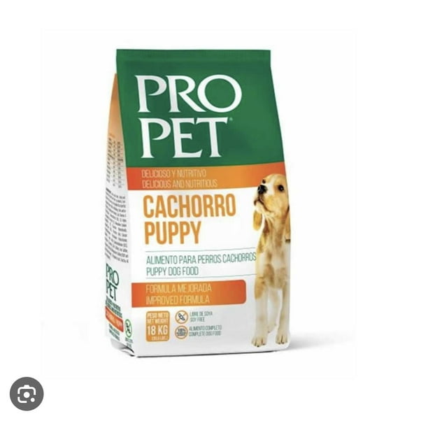 Pro Pet Dry Dog Food for Puppies Cachorro 8.8lbs Bag Improved Formula Delicious and Nutritive