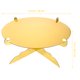 thumbnail image 2 of NUOLUX 2Ud Exquisito Soporte De Dorado Para Postres Ideal Para Bodas Y Fiestas, 2 of 7