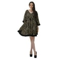 thumbnail image 5 of Moomaya Cover Womens Summer Dresses Plus Size Kimono Sexy Printed Mini Dress, 5 of 6