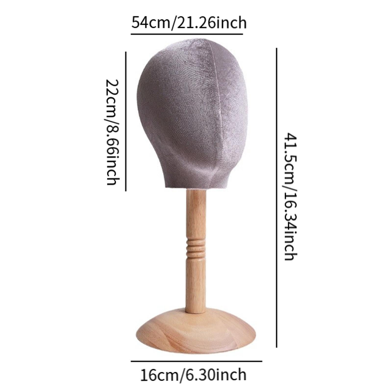 TOOYFUL Manikin Head Model Styling Display,Portable Display Holder, Hat Display Head for Business Shopping Mall Home Headband