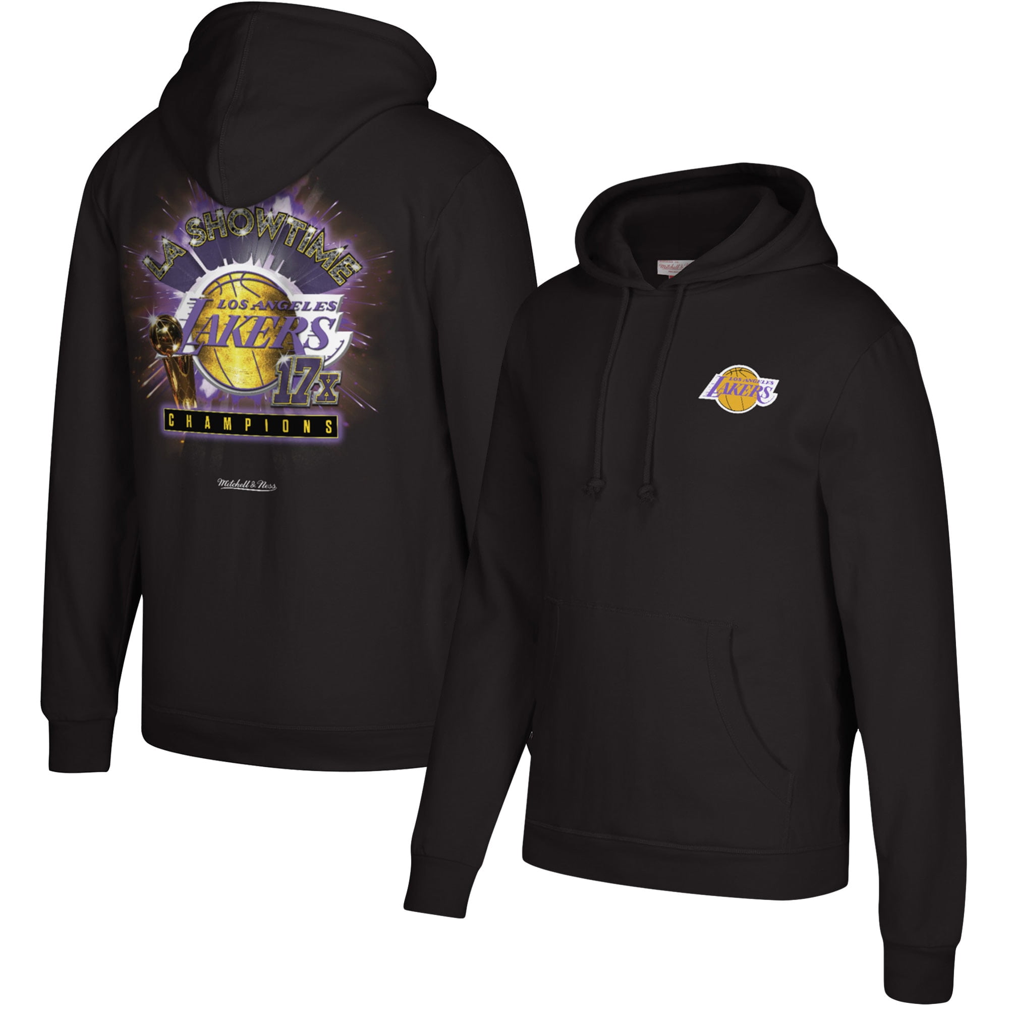 mitchell and ness lakers hoodie