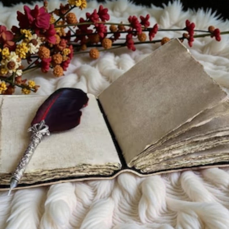 Handmade Leather Journal 5x7 Inch – Tree of Life Design, 200 Deckle-Edge Pages, Vintage Lock Closure, Rustic Writing Notebook, Sketchbook & Gift Diary