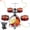 Red, variant on LINXUXIE Upgrade Big Size Kid Drum Set for Toddlers with 5 Jazz Drum Kit & Star Light Musical Instrument Toys,Boys Gils Gifts for Aged 1-3 3-5