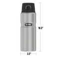 thumbnail image 3 of Justice League Logo, THERMOS STAINLESS KING Stainless Steel Drink Bottle, Vacuum insulated & Double Wall, 24oz, 3 of 7