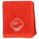 thumbnail image 4 of Toallas de algodón para el rostro: diseño asiático, suaves, absorbentes, rojas, para baño, hotel, viajes, uso diario., 4 of 5