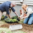 thumbnail image 5 of 2 Gallon Worm Farm, In-Ground Compost Bin Outdoor PVC Composter with Holes and Lid for Raised Garden Beds Kitchen Scraps Yard Waste, 5 of 8