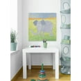 thumbnail image 6 of Marmont Hill Quinn’s Elephant Canvas Wall Art, 6 of 7