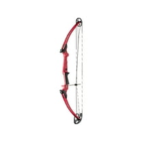 Genesis Original Archery Compound Bow Adjustable Size, Draw Hand-Right, Red
