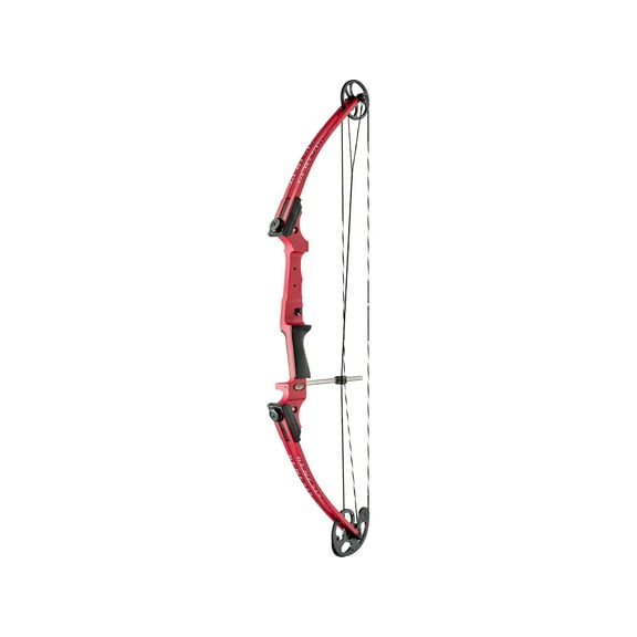 Genesis Original Archery Compound Bow Adjustable Size, Draw Hand-Right, Red