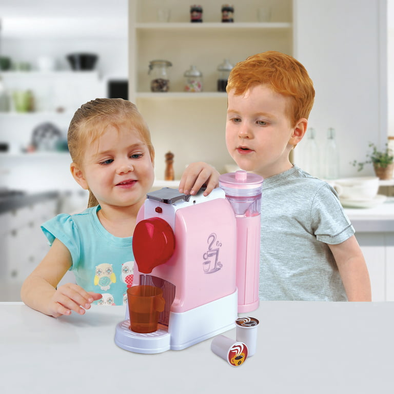 PlayGo My First Kitchen Appliances Playset; Coffee Maker, Mix Master and  Toaster Pretend Coffee Machine (Pink Trio) 