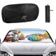 thumbnail image 1 of Hop Sombrilla Solar para Auto - Protector de Parabrisas Plegable | Cortina Solar Delantero | Bloqueo UV y Aislamiento de Calor 133x73cm, 1 of 6