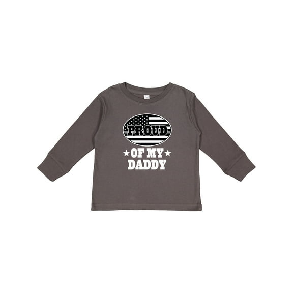 Inktastic Correctional Officer Daddy Boys or Girls Long Sleeve Toddler T-Shirt