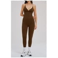 thumbnail image 3 of AEXTO Workout Sets for Women Cross Back Padded Tank Tops Matching Leggings Yoga Outfits, 3 of 6