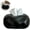 Black, variant on Decorative Ceramic Tissue Box Cover, Modern Sculptural Design Creative Tissue Holder for Bathroom, Living Room and Office Decor, Large Rectangular Napkin Dispenser, Unique Aesthetic Gift for Mom