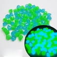 thumbnail image 5 of Glow Pebbles, 300 Pcs Glowing Rocks for Outdoor Decor, Garden Lawn Yard, Aquarium, Walkway, Fish Tank, Pathway, Luminous Pebbles Powered by Light or Solar, 5 of 5