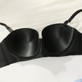 thumbnail image 6 of Bigersell Womens Underwire T-shirt Bra - Plus Size Push-up Padded Bras - Front/Back Hook & Eye Closure Comfortable Breathable Everyday Bras Black 90D, 6 of 9