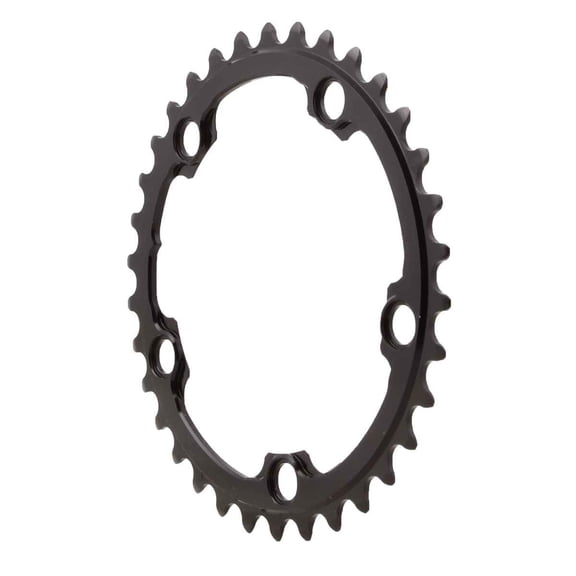 Absolute Black Round Chainring 5x110BCD 34T - Black