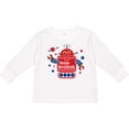 thumbnail image 3 of Inktastic Robot Little Brother Boys Long Sleeve Toddler T-Shirt, 3 of 5
