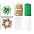 thumbnail image 3 of Decor Mesh Ribbon for Crafts with Metallic Foil Bow Gauze DIY Decor 10 Yards, 3 of 9