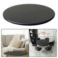 thumbnail image 7 of 40 Inch Elastic Edged Round Table Cloth Table Protector Oil Table Cover black, 7 of 7