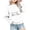 White1, variant on Maean Toddler Kids Heart Graphic Shirts Long Sleeve Round Neck Shirt Girls Lightweight Sweatshirts