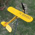 thumbnail image 1 of 1pc Piper J3 Cub Avion Weathervane, Weathervane Avion Flotteur à la Main, Weathervan Avion Flotteur à la Main Piper J3 Cub, 1 of 4