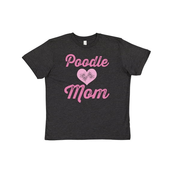 Inktastic Poodle Mom Cute Dog Gift Youth T-Shirt