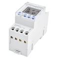 thumbnail image 4 of Interruptor De Control De Tiempo, Interruptores De Sincronización De Riel Din Configuración De Encendido Y Apagado Electrónico Con Pantalla LCD Para Decoración Festiva De, 4 of 7