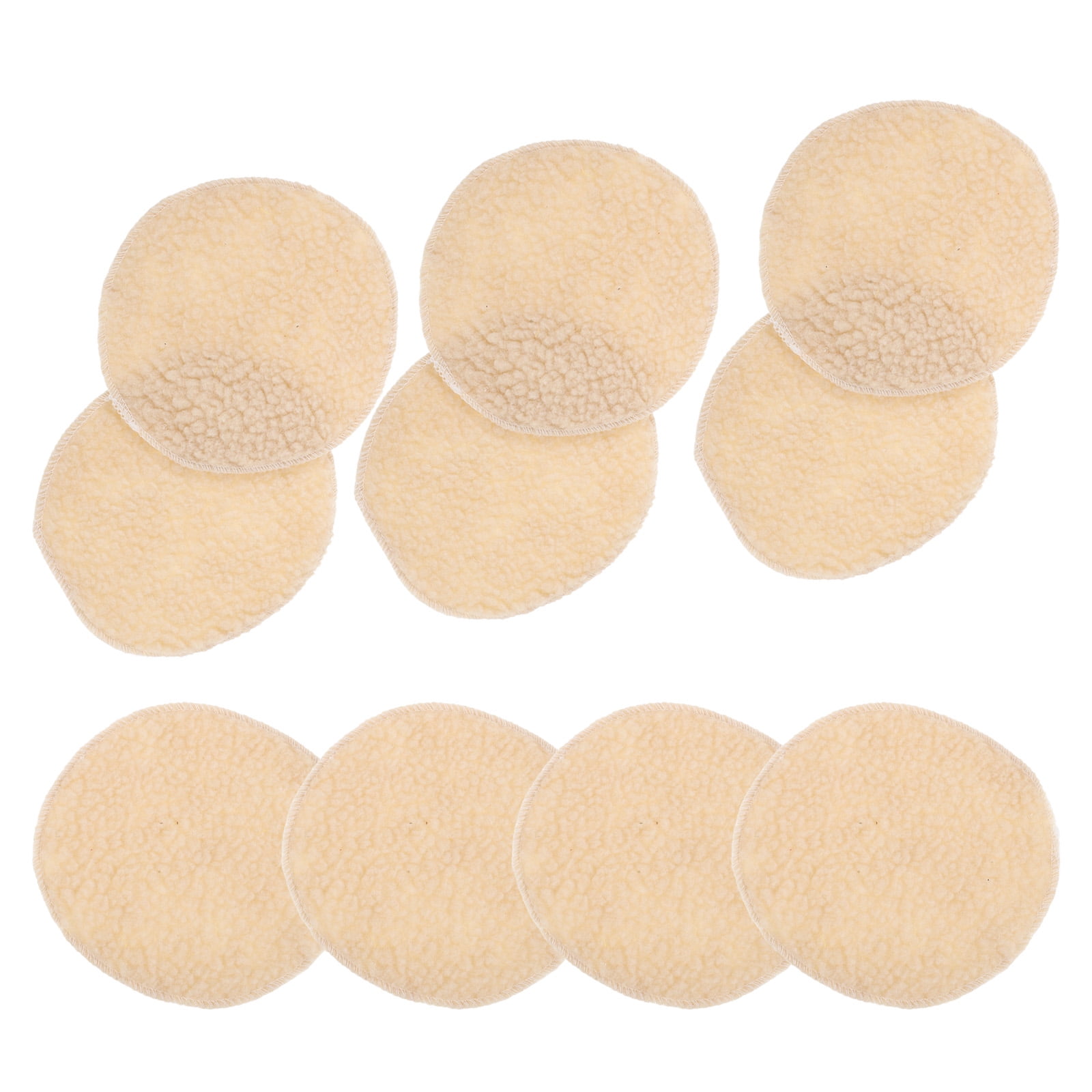 NICEXMAS Parrot Nesting Bed Pads Light Brown Soft Hatching Mat for Birds 10Pcs