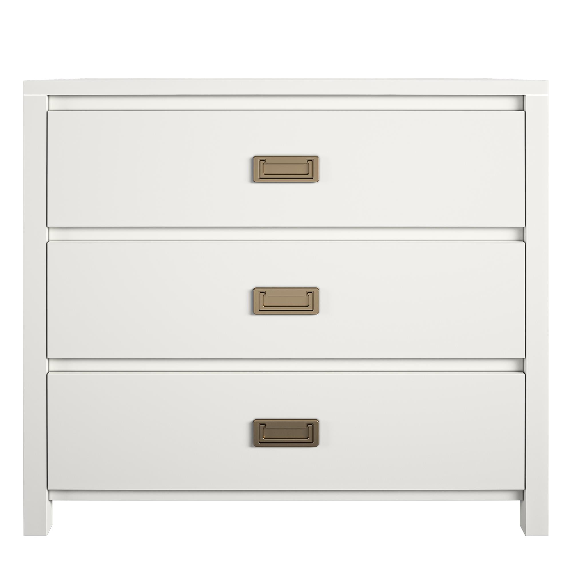Max & Finn Haven 3-Drawer Kids' Dresser, White