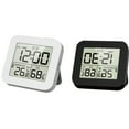 thumbnail image 4 of kurtrusly ABS Shower Clock With Timer And Temperature Display Stay On Schedule Temperature And Humidity Meter black, 4 of 6