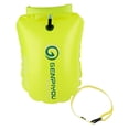thumbnail image 2 of Boya de natación para aguas abiertas, burbuja de natación, bolsa de equipo inflable de colores brillantes Verde, 2 of 8