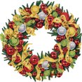 thumbnail image 1 of 5D DIY Taladro en Forma Especial Parcial Corona Navidad 30x30cm, 1 of 9