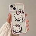 thumbnail image 1 of Nueva funda para teléfono Apple 15promax/14 con avatar de Hello Kitty, 12/11, todo incluido, XS/XR, suave, 7/8Plus, para mujer, 1 of 4