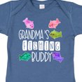thumbnail image 4 of Inktastic Grandma's Fishing Buddy with Colorful Fish Boys or Girls Baby Bodysuit, 4 of 5