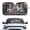 Black and White - Border Collie, variant on LedBack Sloth Print Car Sunshades for Windshield American Flag Print Car Windshield Sunshade Foldable Reflective Sun Visor Suitable for Truck Sedan SUV Cars